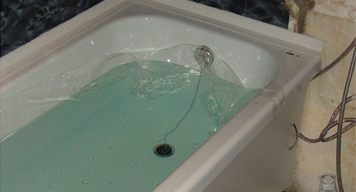 Установкой акрилового вкладыша | Ломоносовский район